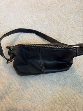 Coach | Black Leather mini bag